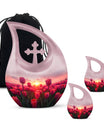 Dawn's Crimson Kiss Urn