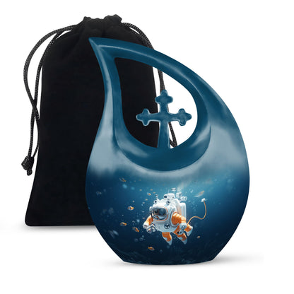 Oceanic Urn for Ashes