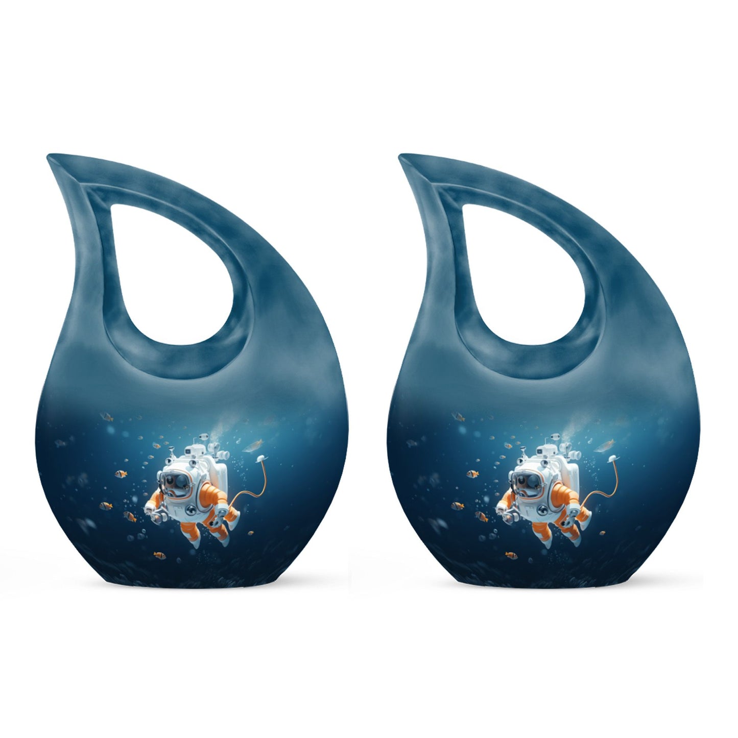 Oceanic Urn for Ashes