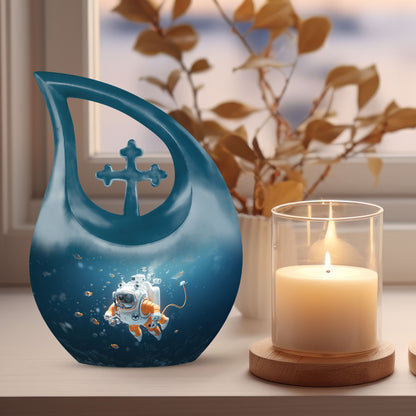 Oceanic Urn for Ashes