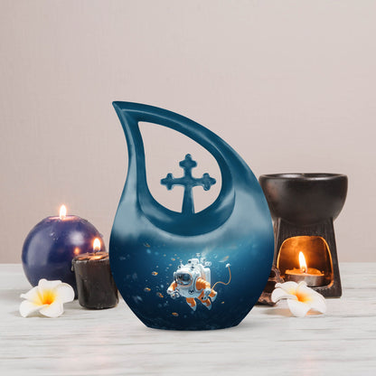 Oceanic Urn for Ashes