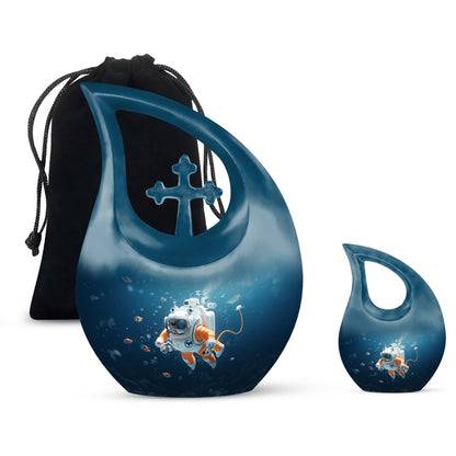 Oceanic Urn for Ashes
