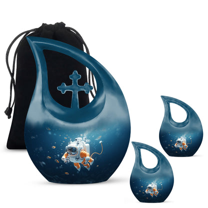 Oceanic Urn for Ashes