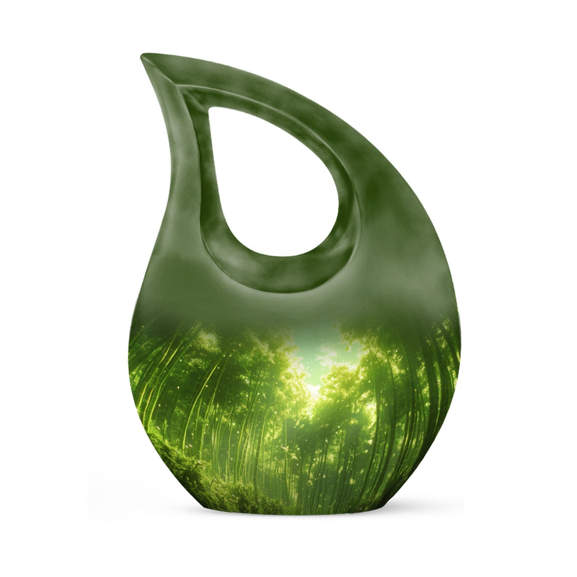 Sunlit Serenity In Urn