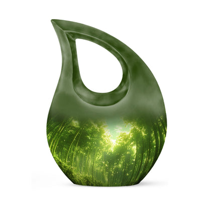 Sunlit Serenity In Urn