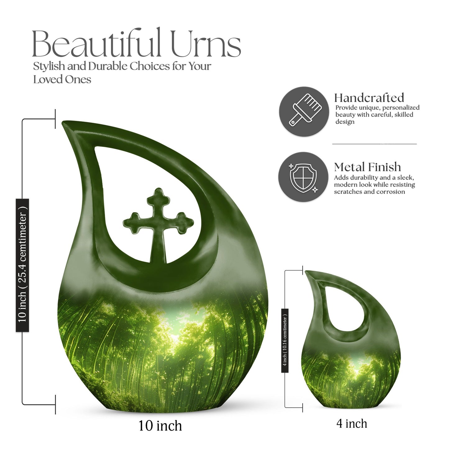 Sunlit Serenity In Urn