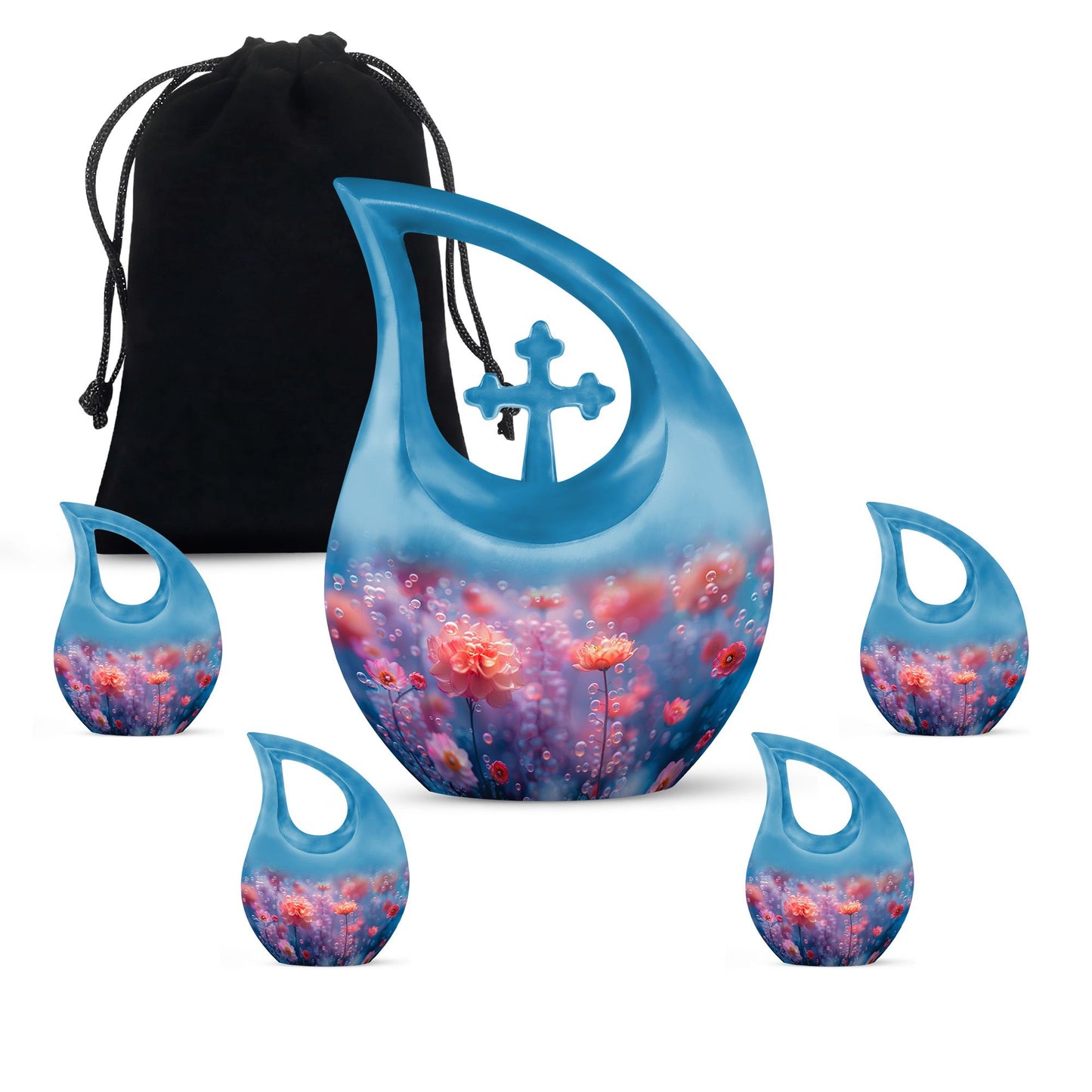Aluminium Aquatic Fantasy Urn