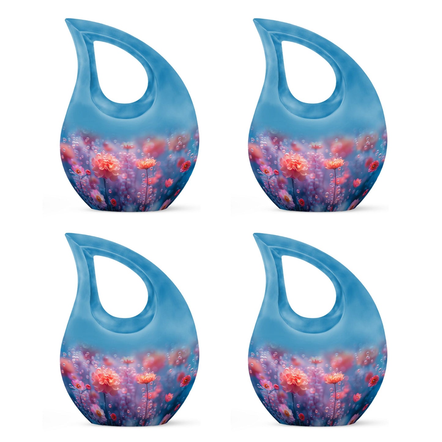 Aluminium Aquatic Fantasy Urn