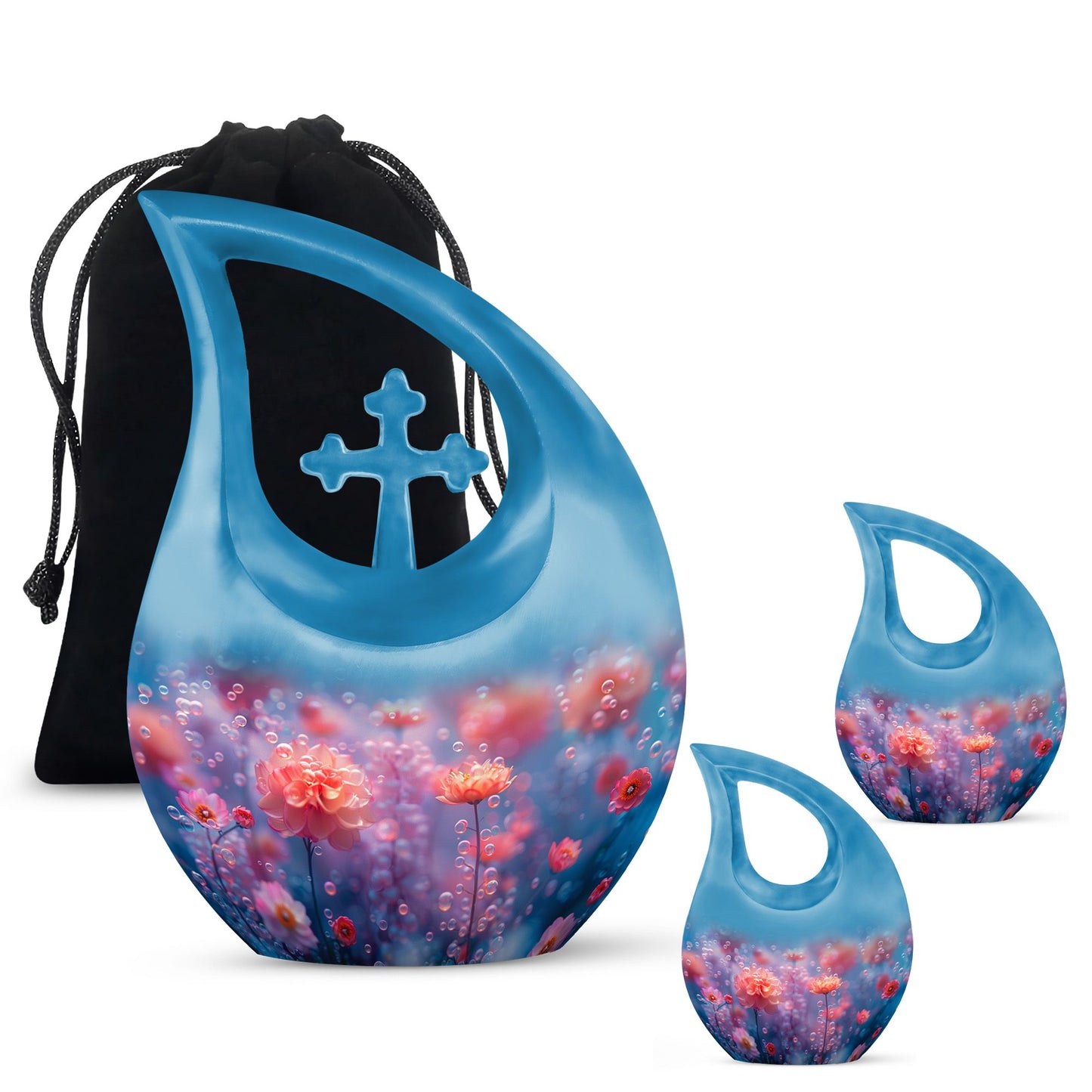 Aluminium Aquatic Fantasy Urn
