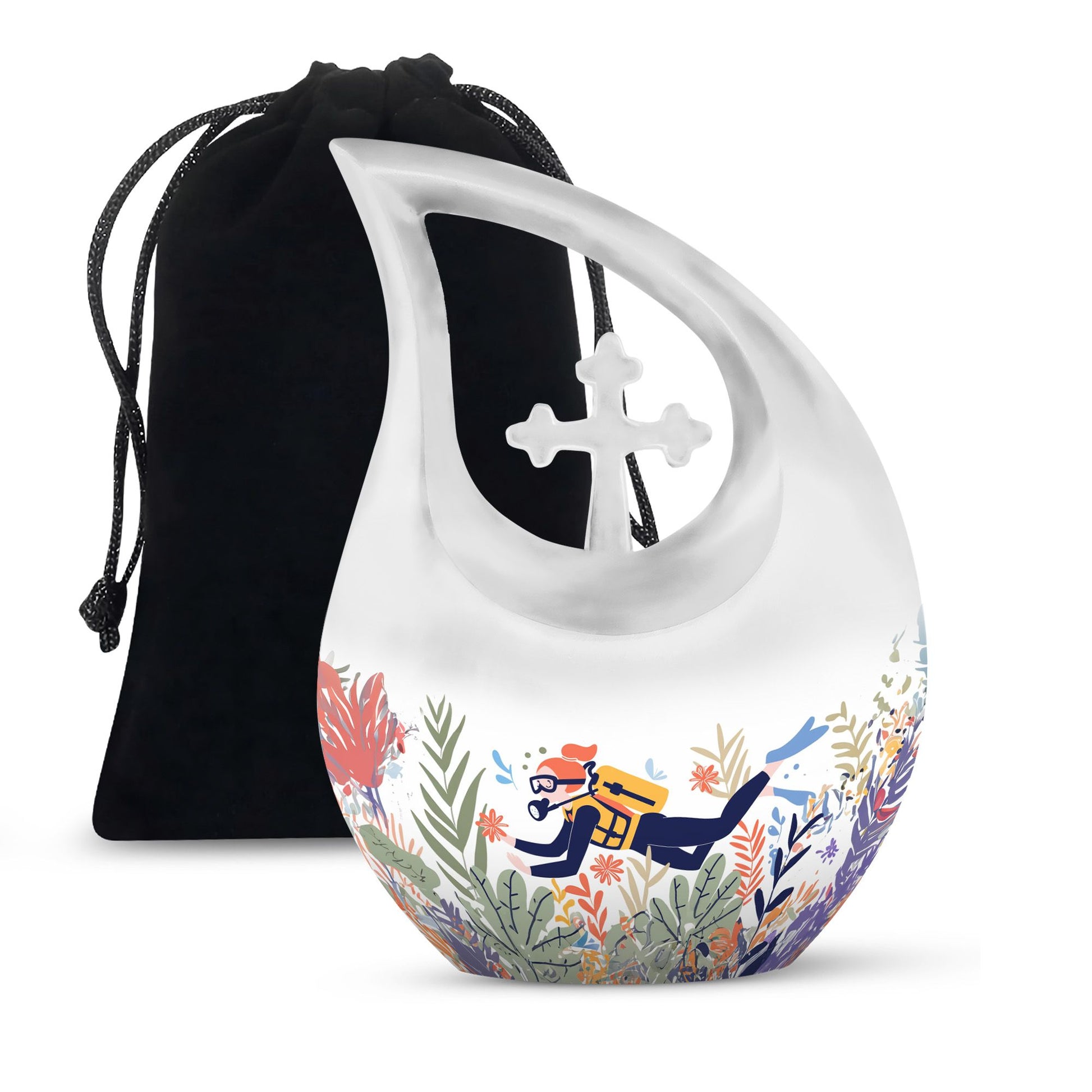 Underwater Adventure theme Urn