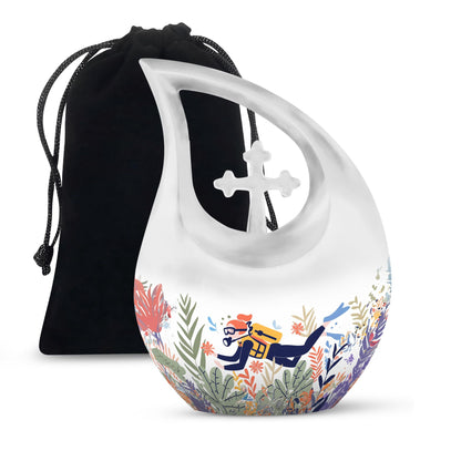 Underwater Adventure theme Urn