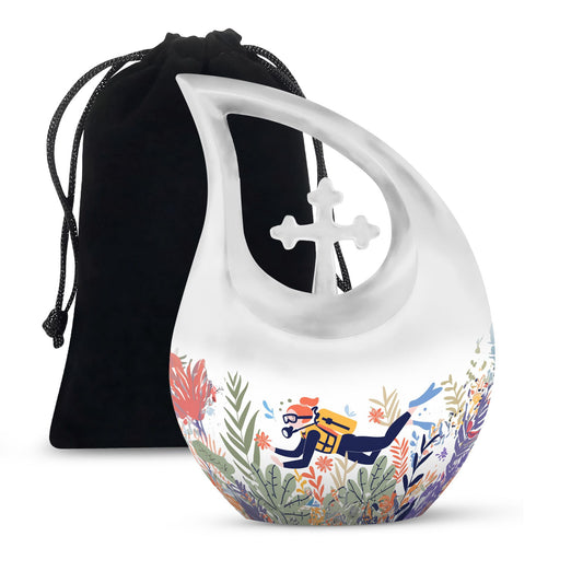 Underwater Adventure theme Urn
