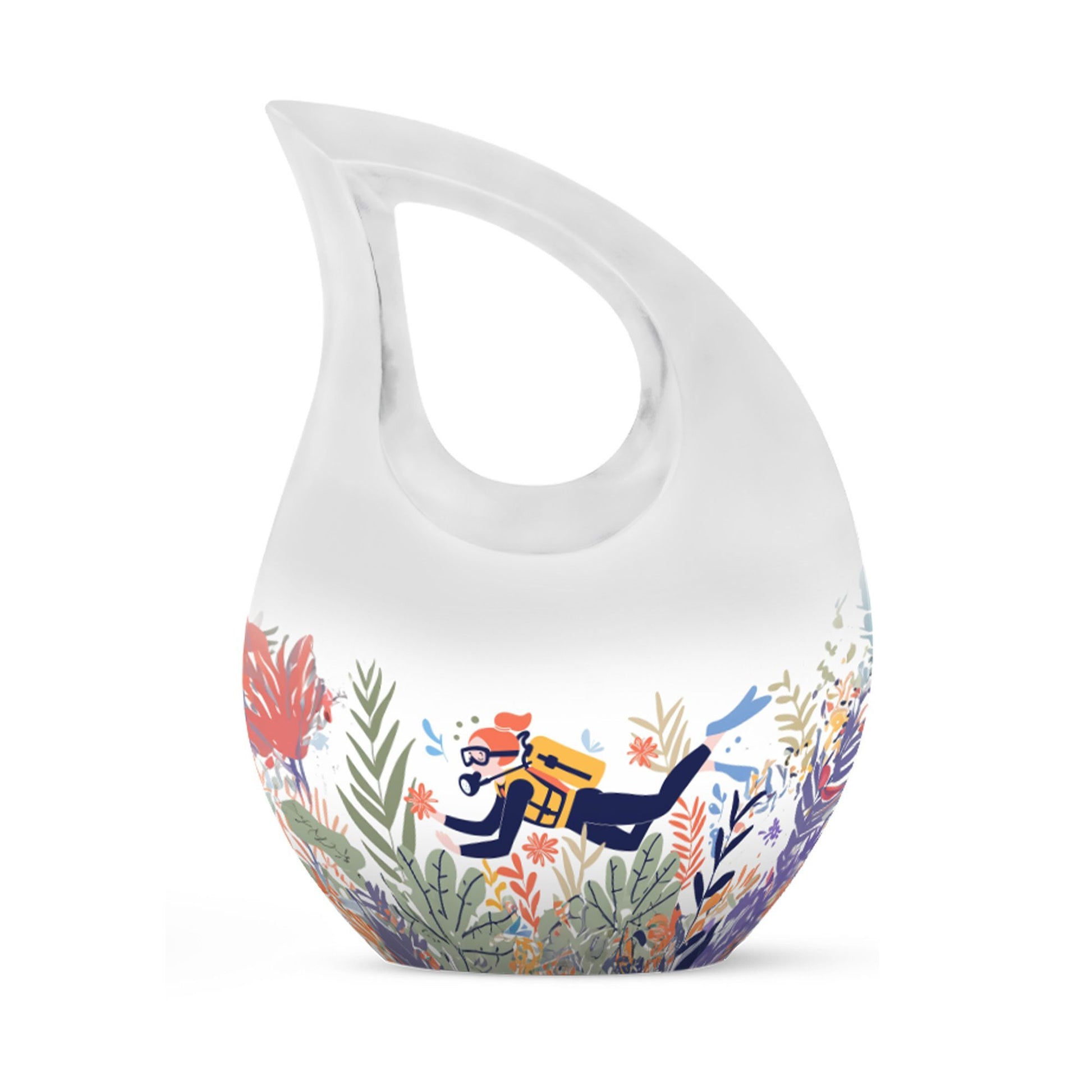 Underwater Adventure theme Urn