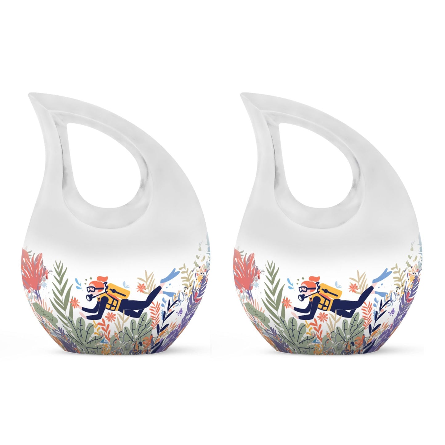 Underwater Adventure theme Urn