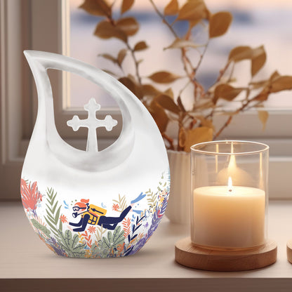 Underwater Adventure theme Urn