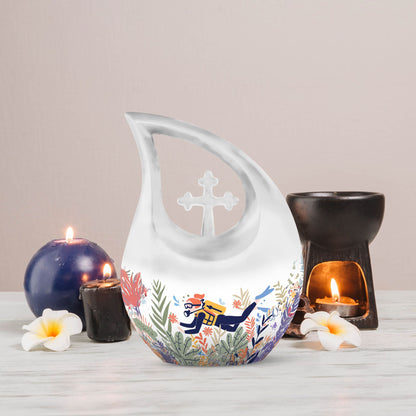 Underwater Adventure theme Urn