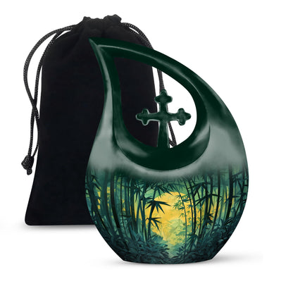 Mystical Bamboo Haven Urn