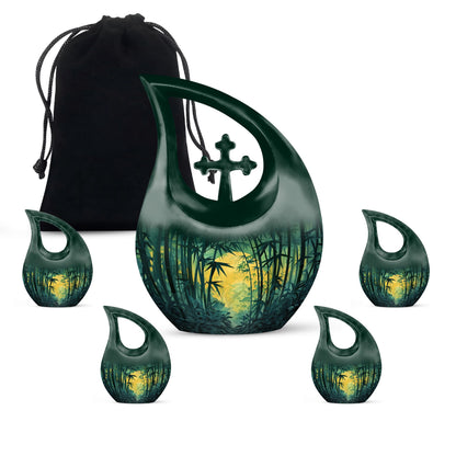 Mystical Bamboo Haven Urn