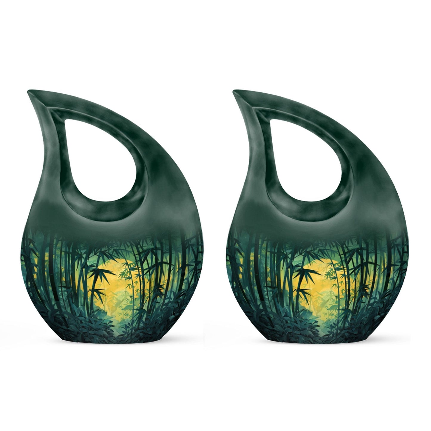 Mystical Bamboo Haven Urn