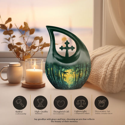 Mystical Bamboo Haven Urn