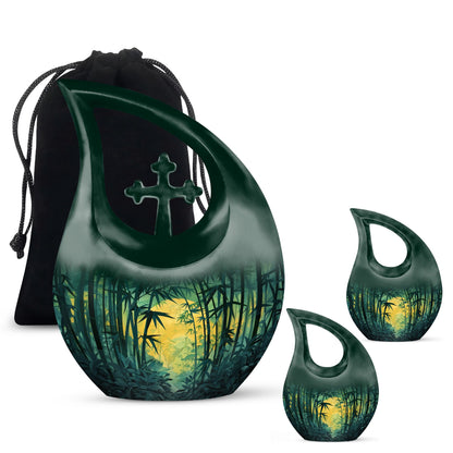 Mystical Bamboo Haven Urn