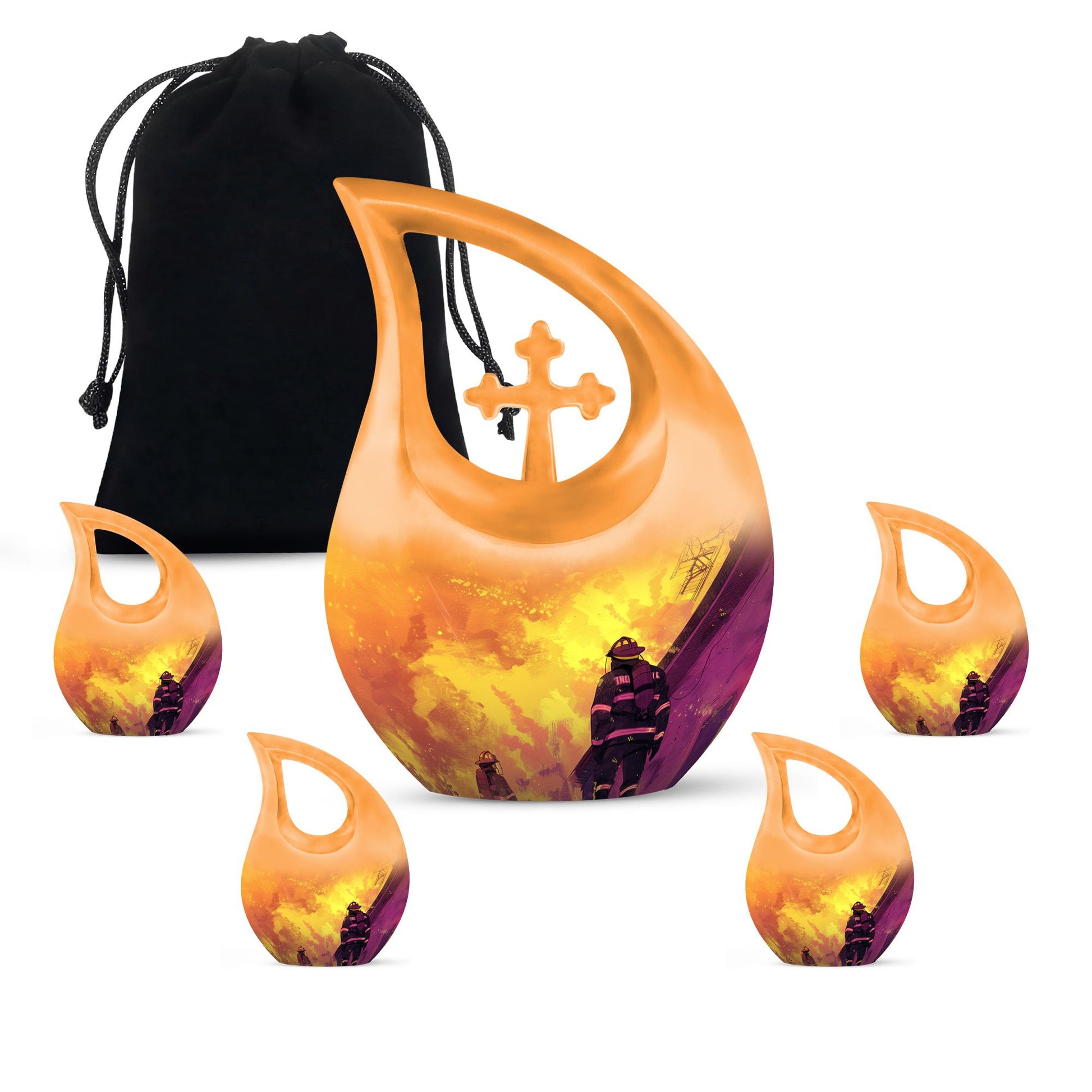 Cross Drop Bravery Amidst The Urn