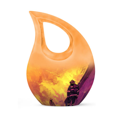 Cross Drop Bravery Amidst The Urn