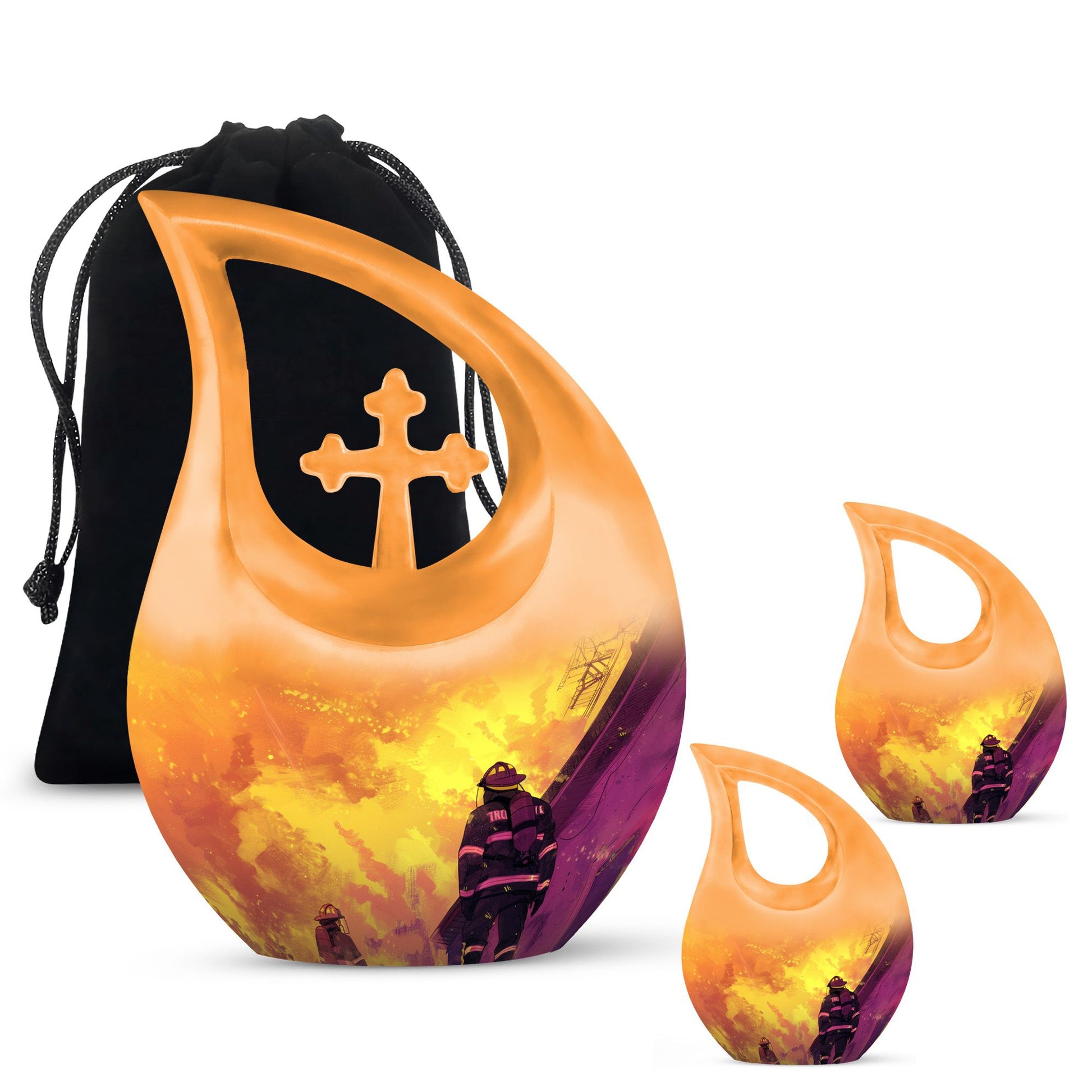 Cross Drop Bravery Amidst The Urn