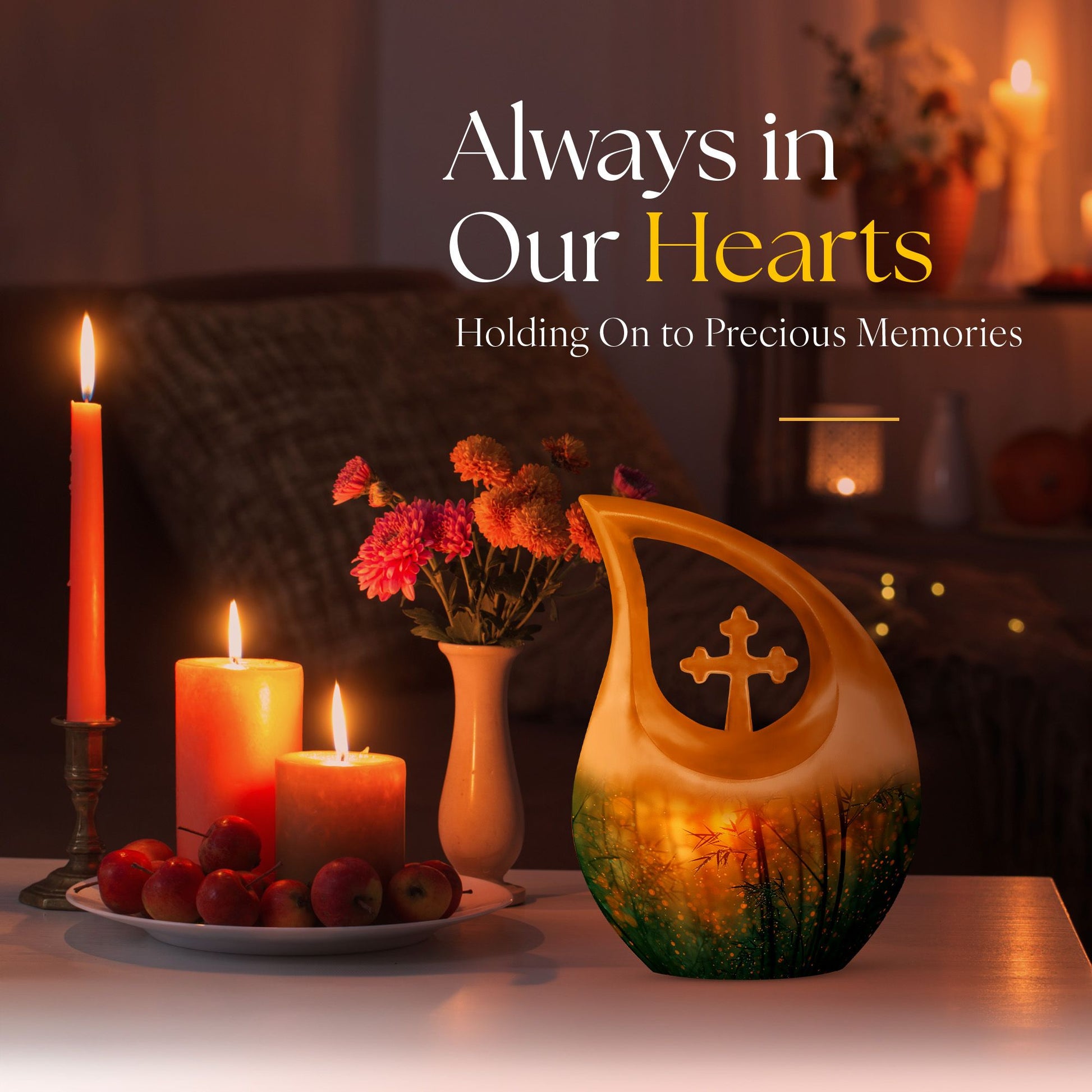 Fireflies At Dusk Urn