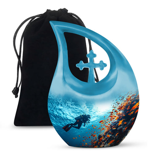 Dive Of Discovery Urn