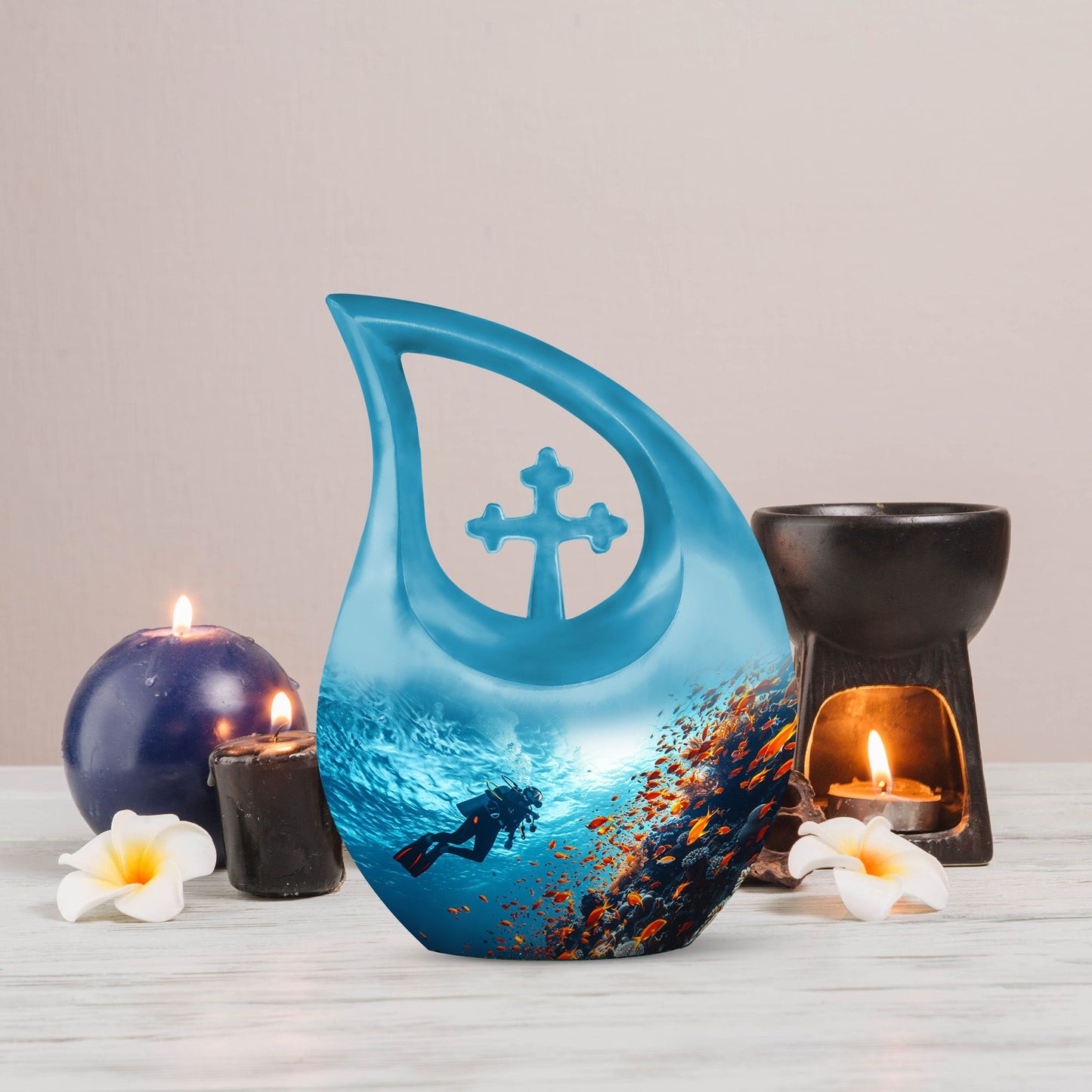 Dive Of Discovery Urn