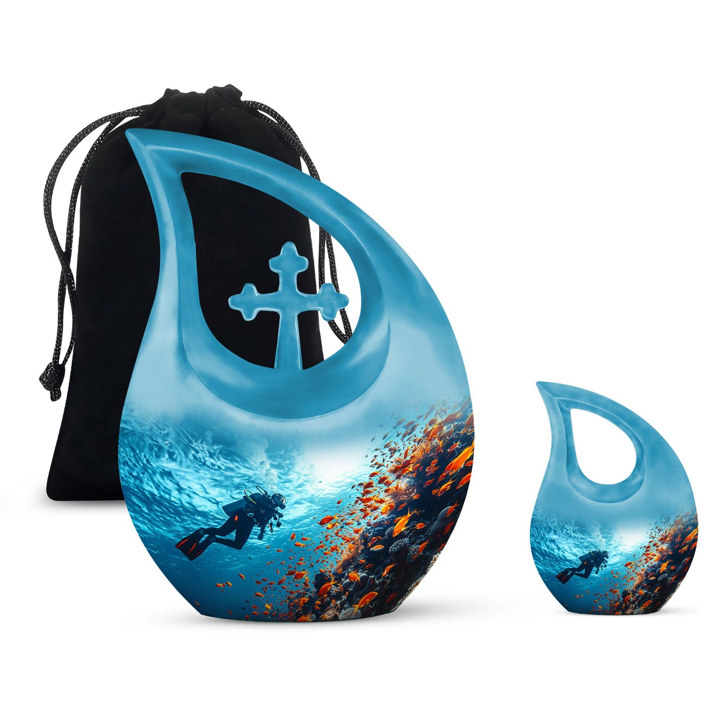 Dive Of Discovery Urn