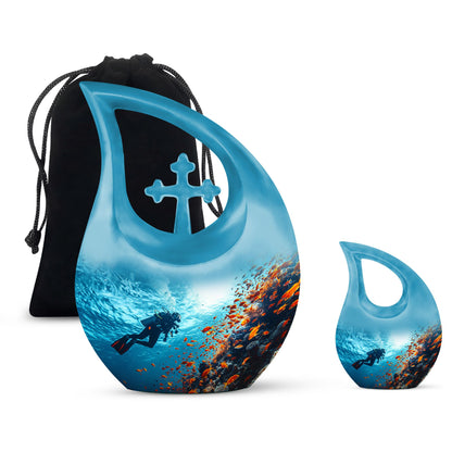 Dive Of Discovery Urn