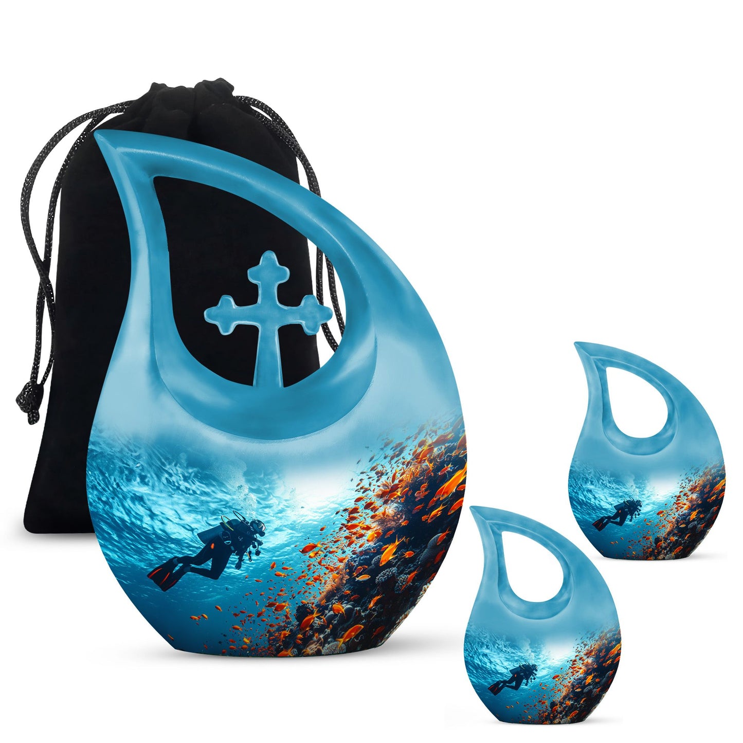 Dive Of Discovery Urn