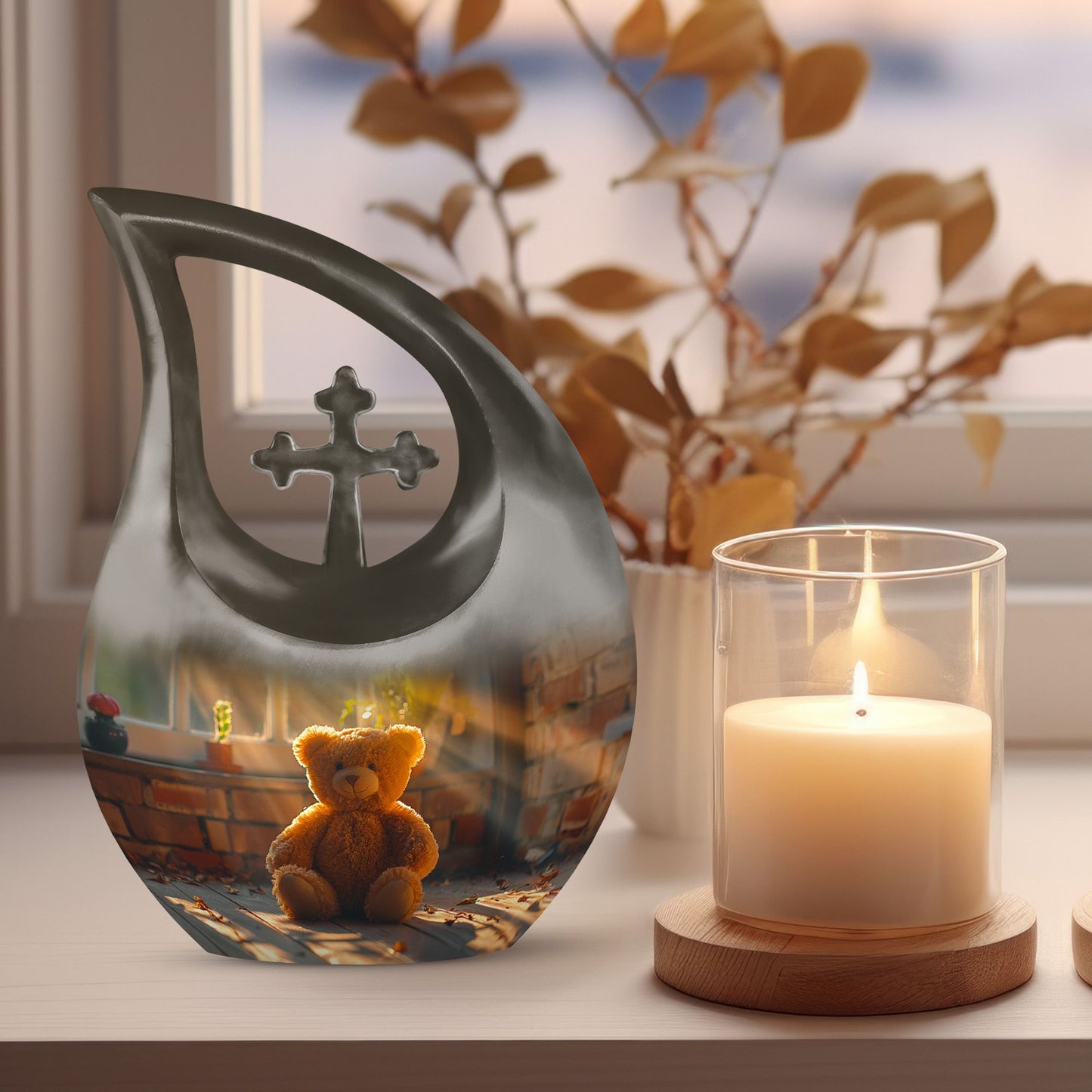 Teddy's Quiet Corner Urn