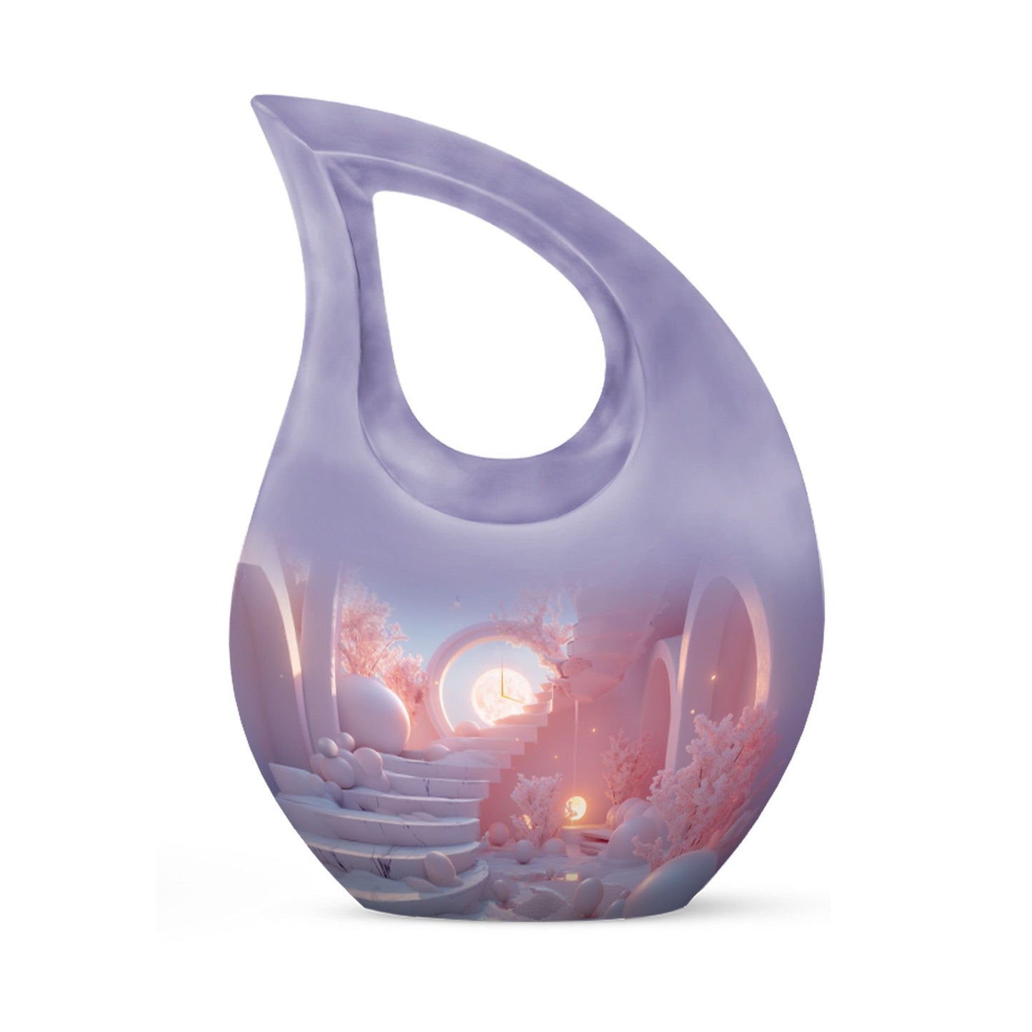Sunrise in a urn