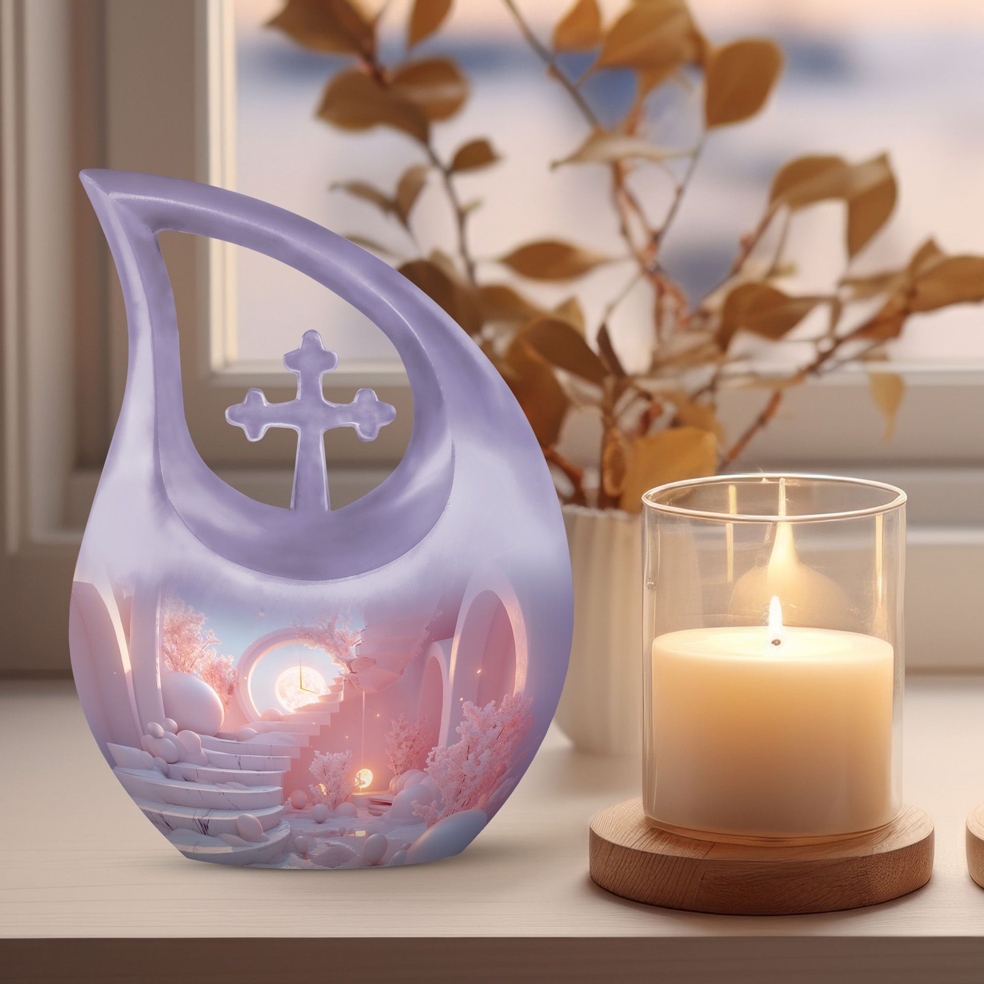 Sunrise in a urn