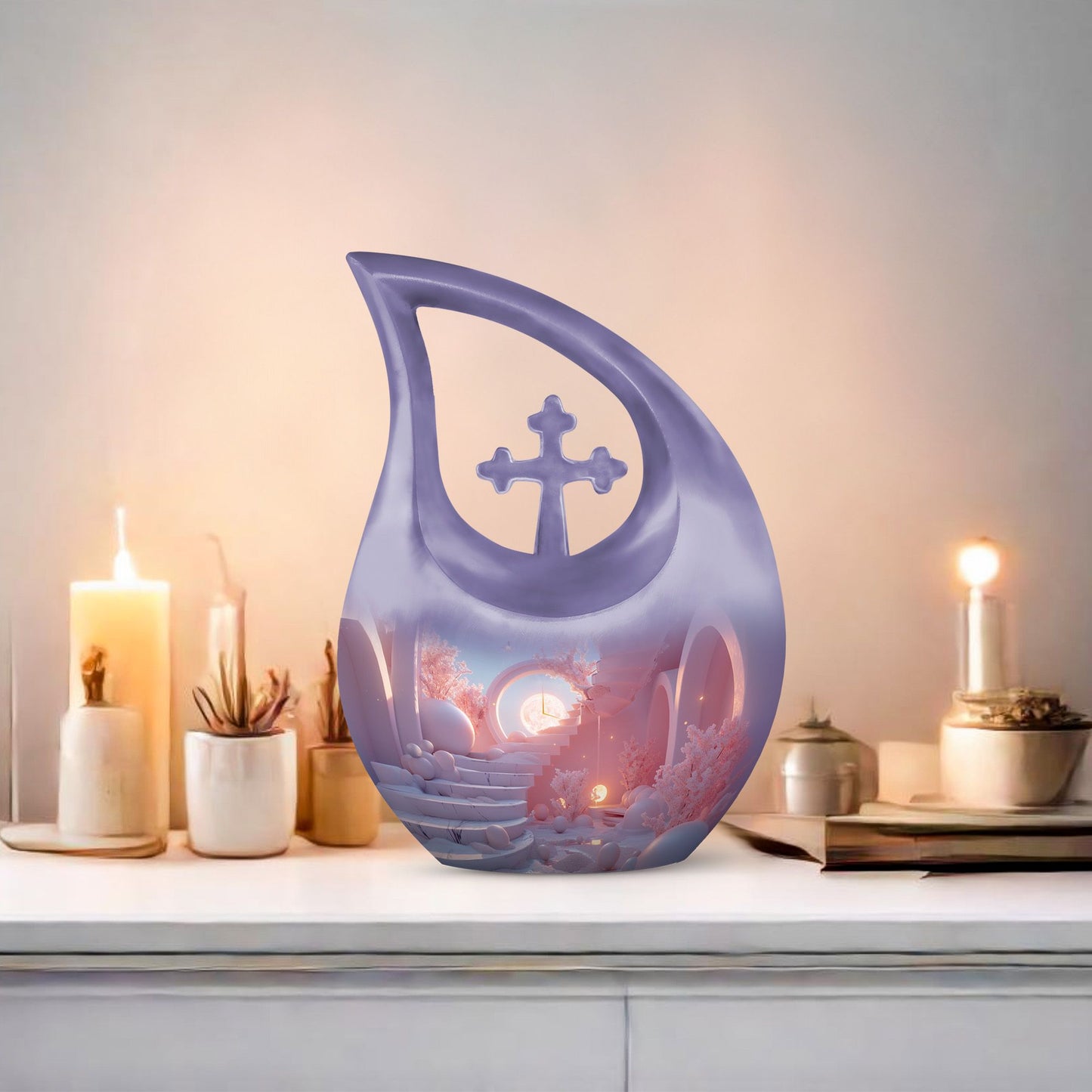 Sunrise in a urn