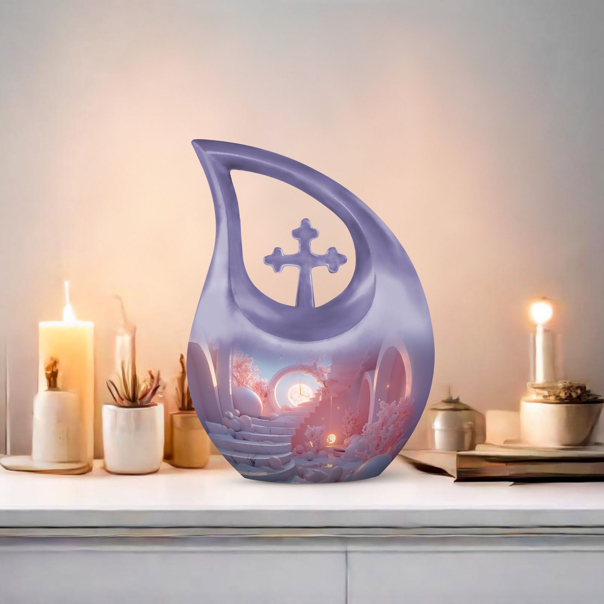 Sunrise in a urn