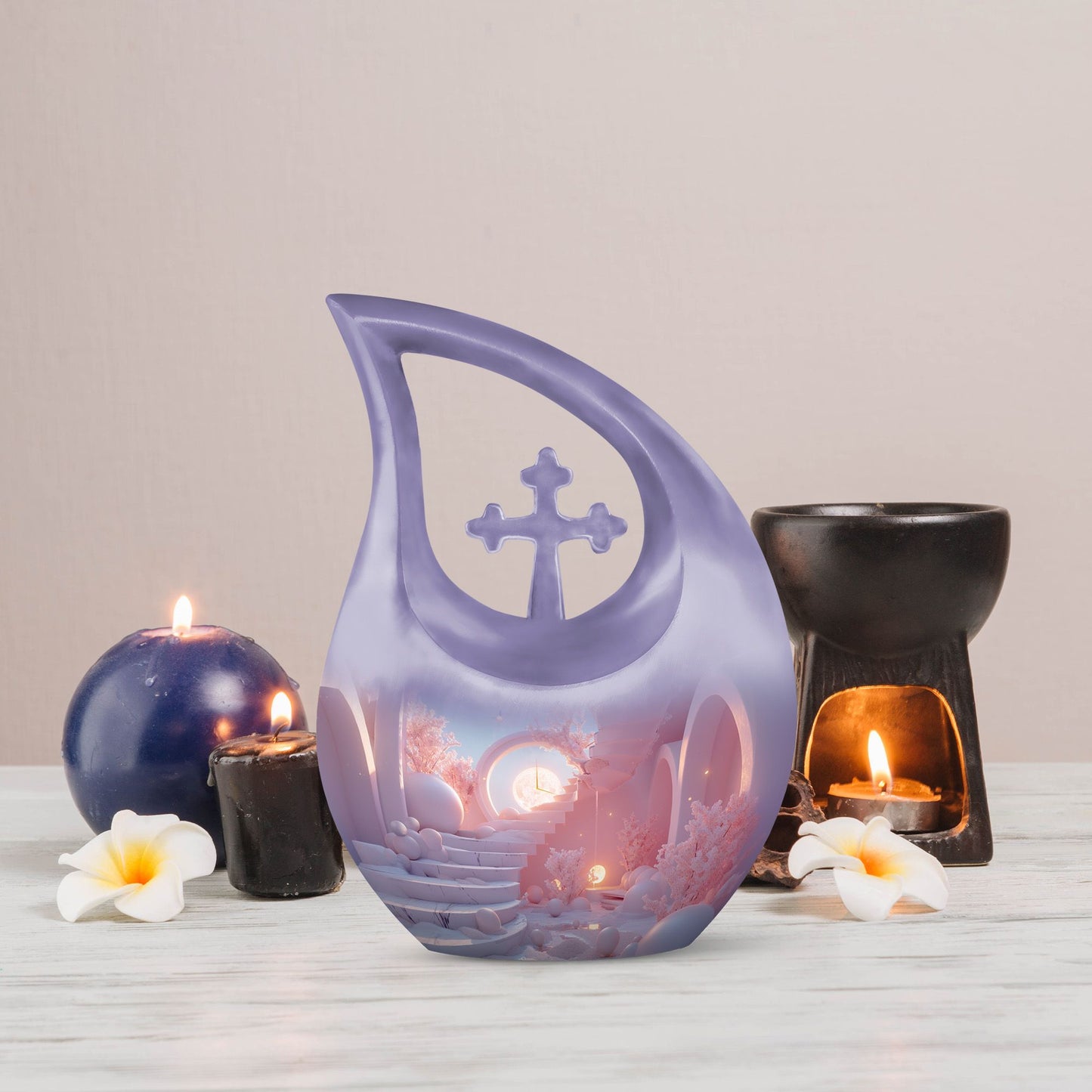 Sunrise in a urn