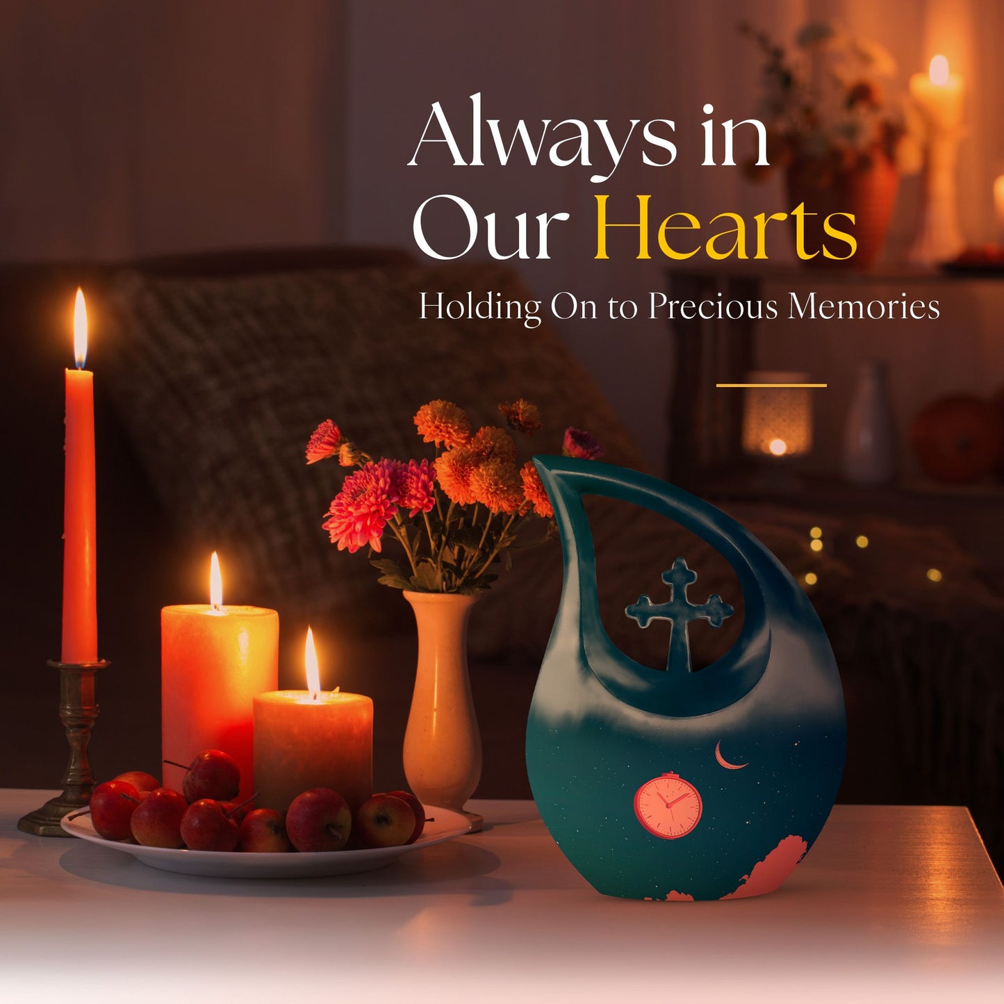 Timeless Night Sky Urn for Human Cremation