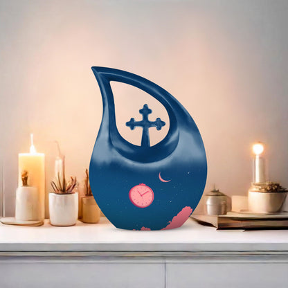 Timeless Night Sky Urn for Human Cremation