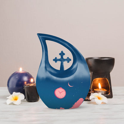 Timeless Night Sky Urn for Human Cremation