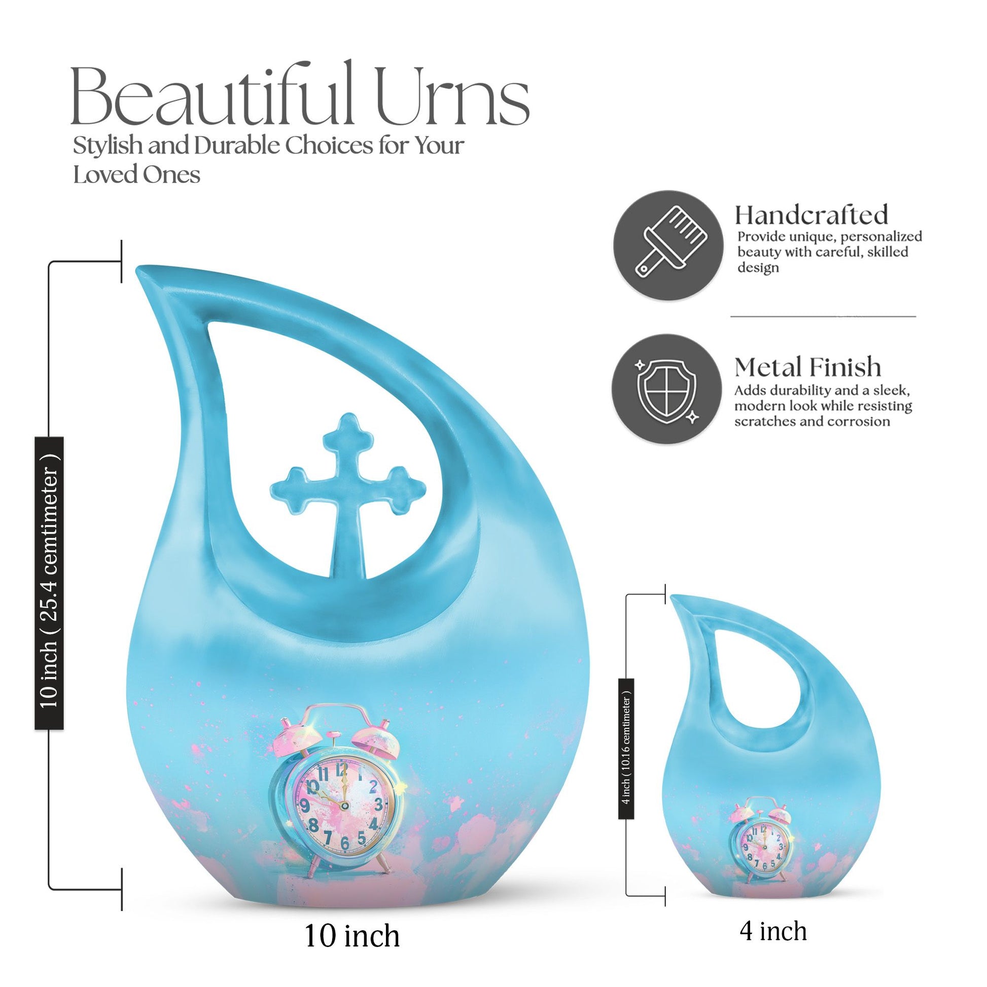 Pastel Moments A Aluminium Urn