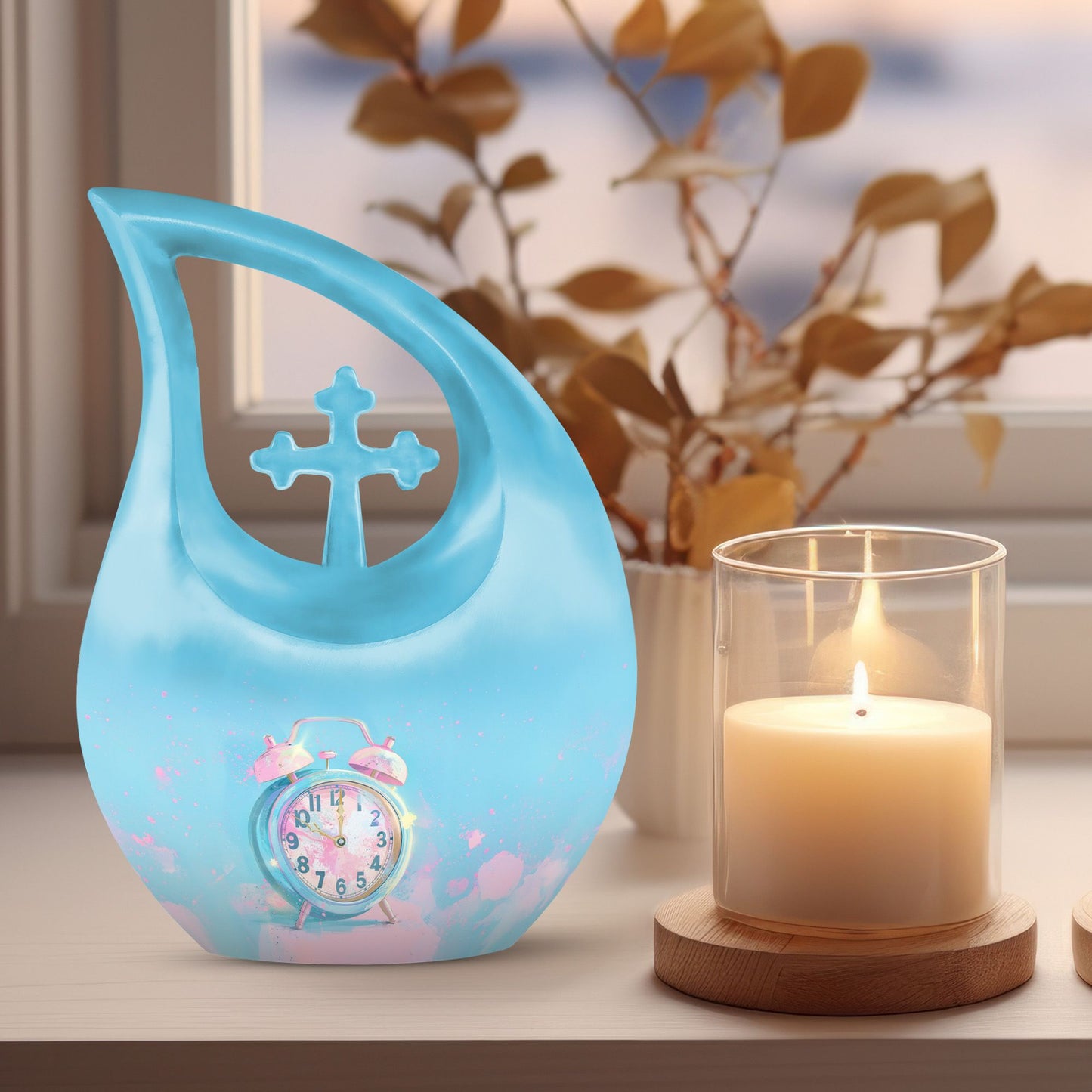 Pastel Moments A Aluminium Urn