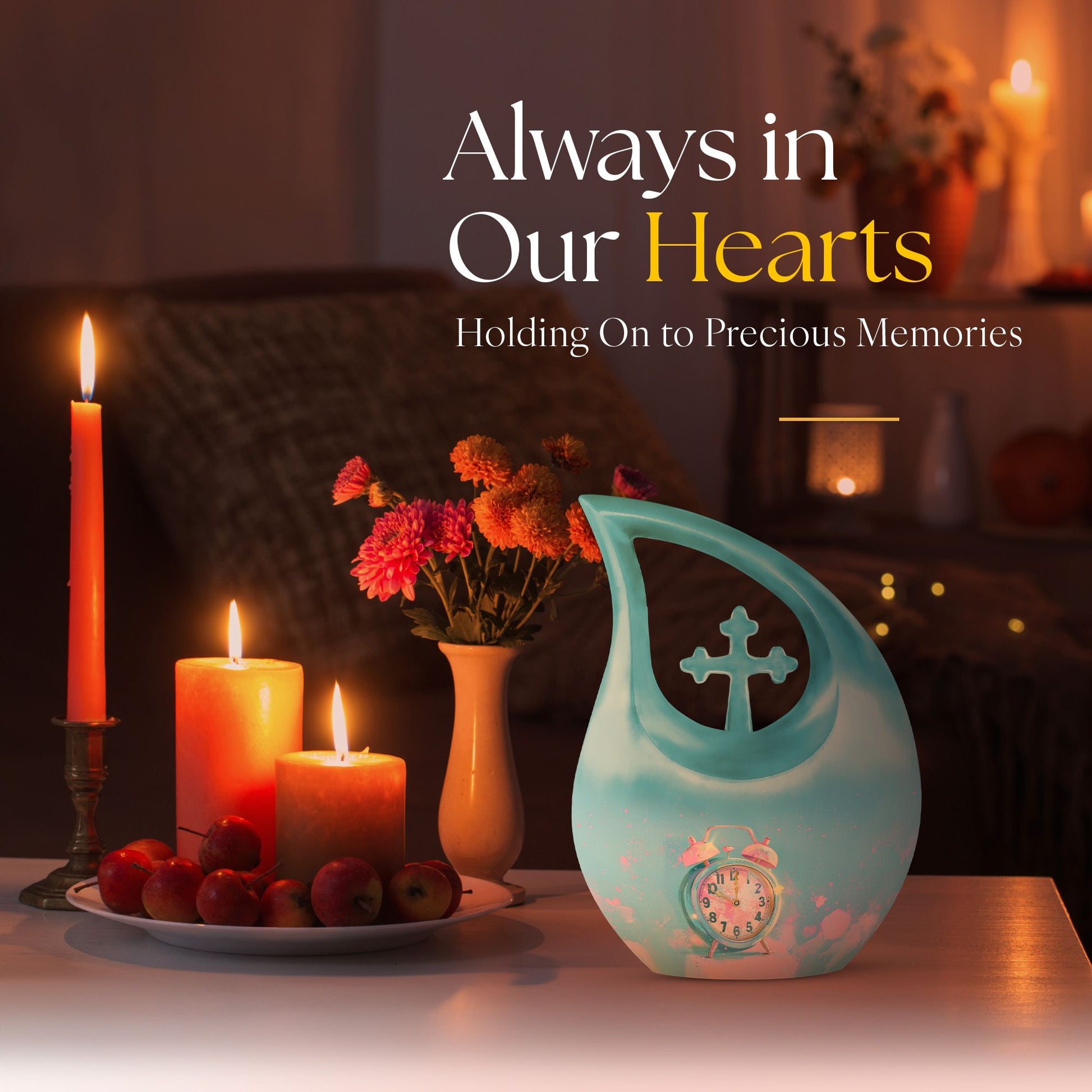 Pastel Moments A Aluminium Urn