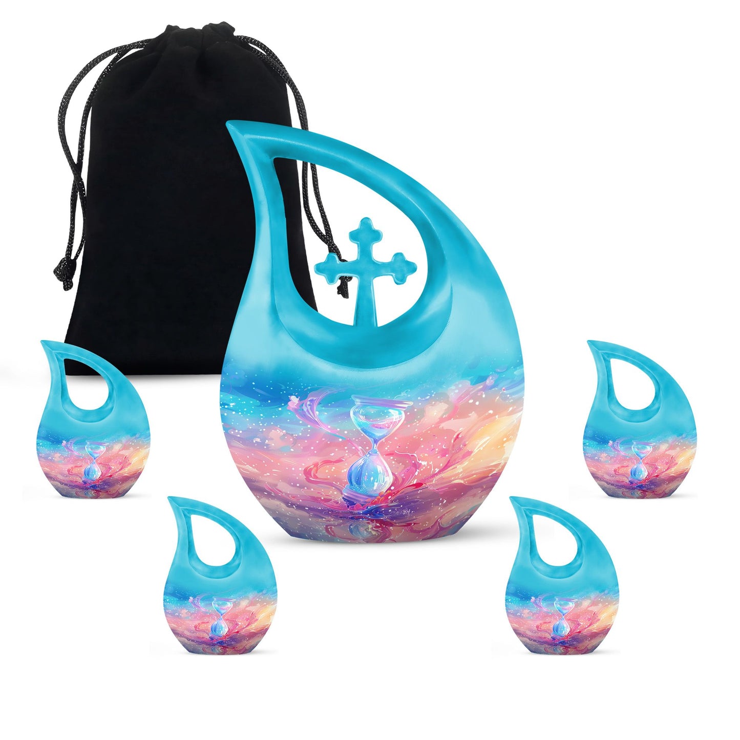 Dreamscape Hourglass Vortex Urn