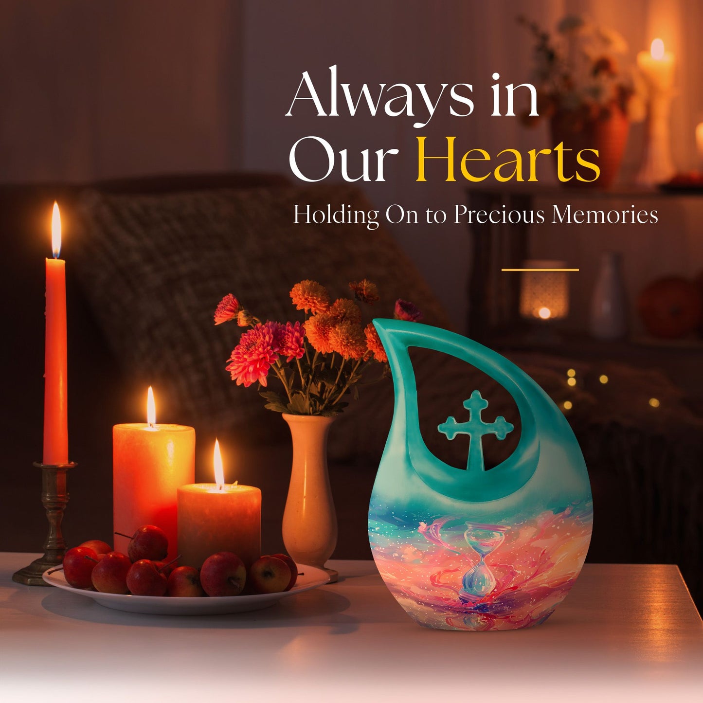 Dreamscape Hourglass Vortex Urn