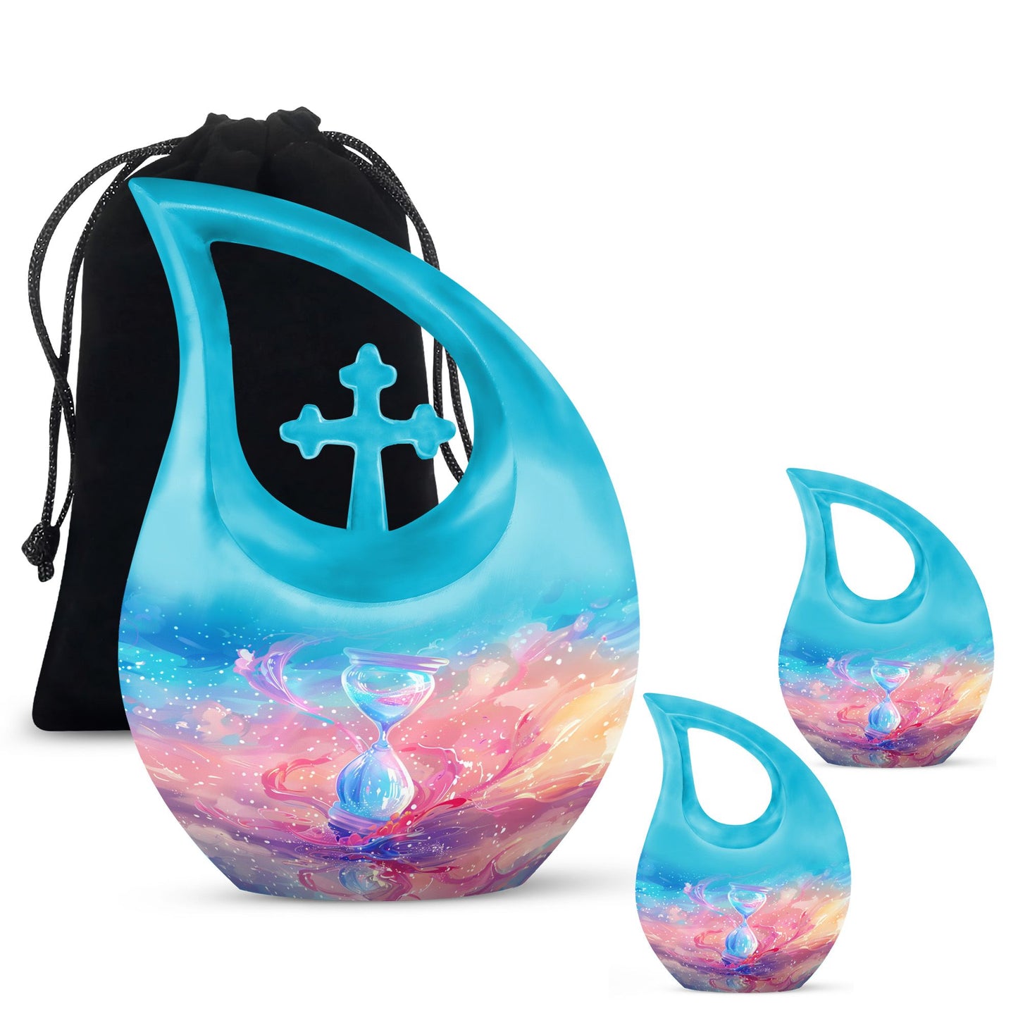 Dreamscape Hourglass Vortex Urn
