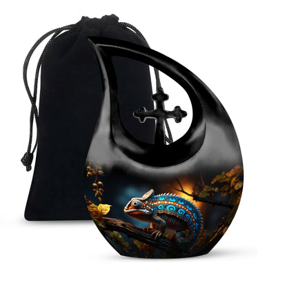  Chameleon's Glow Memorial Urn